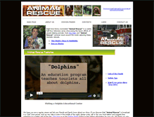 Tablet Screenshot of animalrescuetv.com